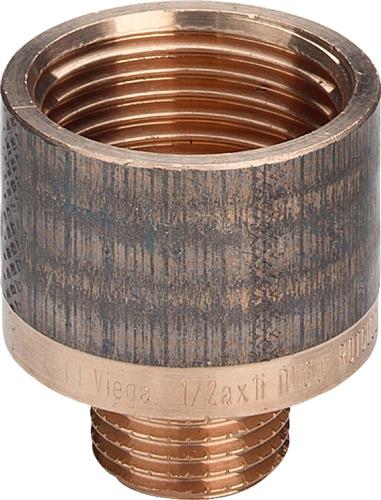 Spidsmuffe 3/4-11/4'' rødgods