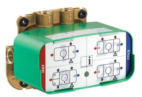 Indbygningsenhed Axor One 4 udtag