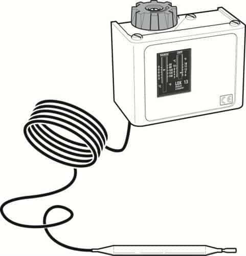 Varmetermostat VT 10 til luft/vand