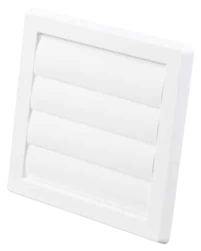 Lamelventil 70/10C 180x180mm ø100mm rød