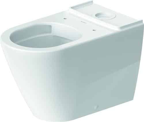 Toilet D-Neo 650mm m/P-lås hvid rimless