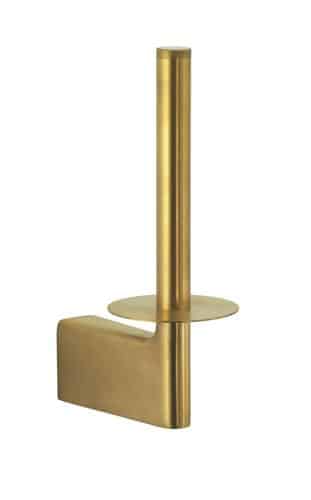 Reservepapirholder børstet messing