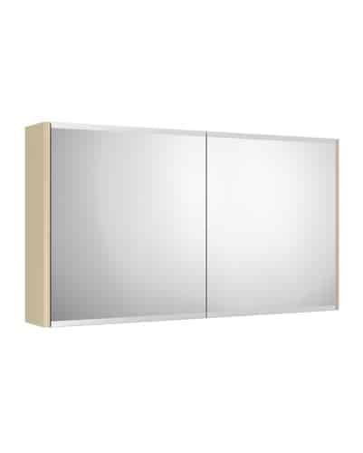 Spejlskab Graphic 2 låge sc 100cm beige