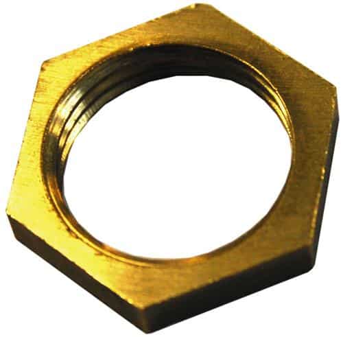 Kontramøtrik 1/2'' messing