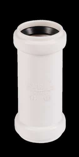 Dobbeltmuffe PP HT 32mm hvid