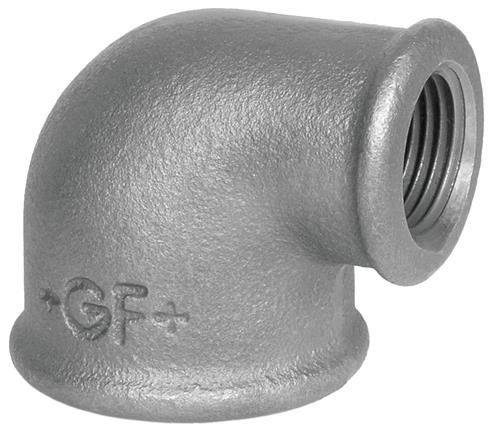 Vinkel 3/4-1/2'' 90gr 2 muf galv