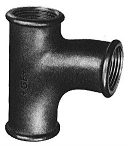Strømtee 3/4'' sort