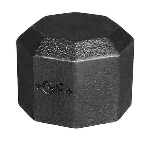 Slutmuffe 11/2'' sort