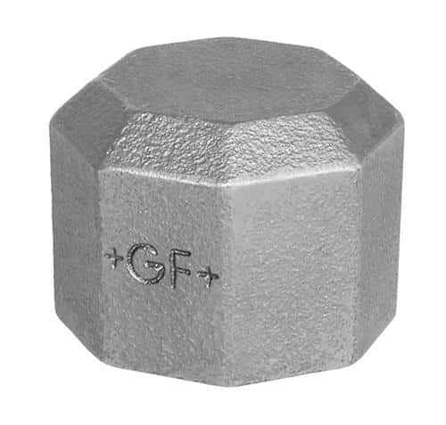 Slutmuffe 3/8'' galvaniseret