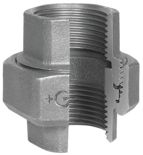 Union 2'' mf/mf galvaniseret