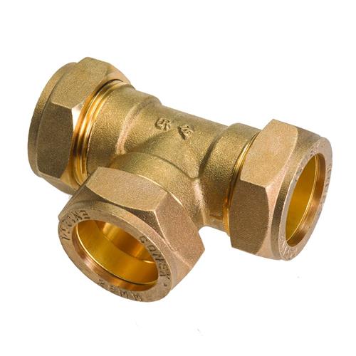 Kompressions tee 15mm