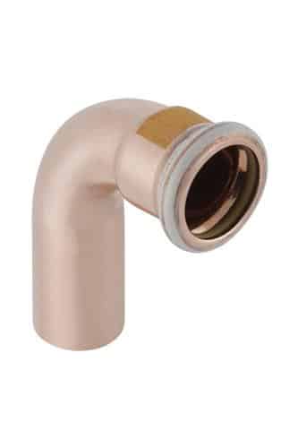 Bøjning cug 90gr 22mm mf/np t/gas