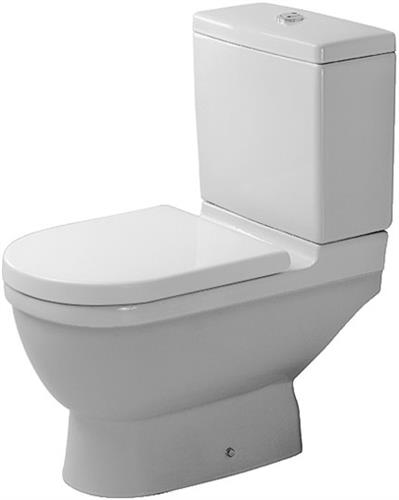 Toilet Starck 3 65,5x36cm lodret afløb