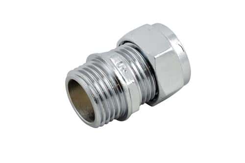 Kompressions nippel 12-1/2'' forkromet