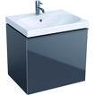 Geberit Acanto vaskeskab 595x535x475mm 1skuffe Lava spånplade lak