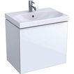 Geberit Acanto vaskeskab 595x535x416mm 1skuffe hvid spånplade pulverlak