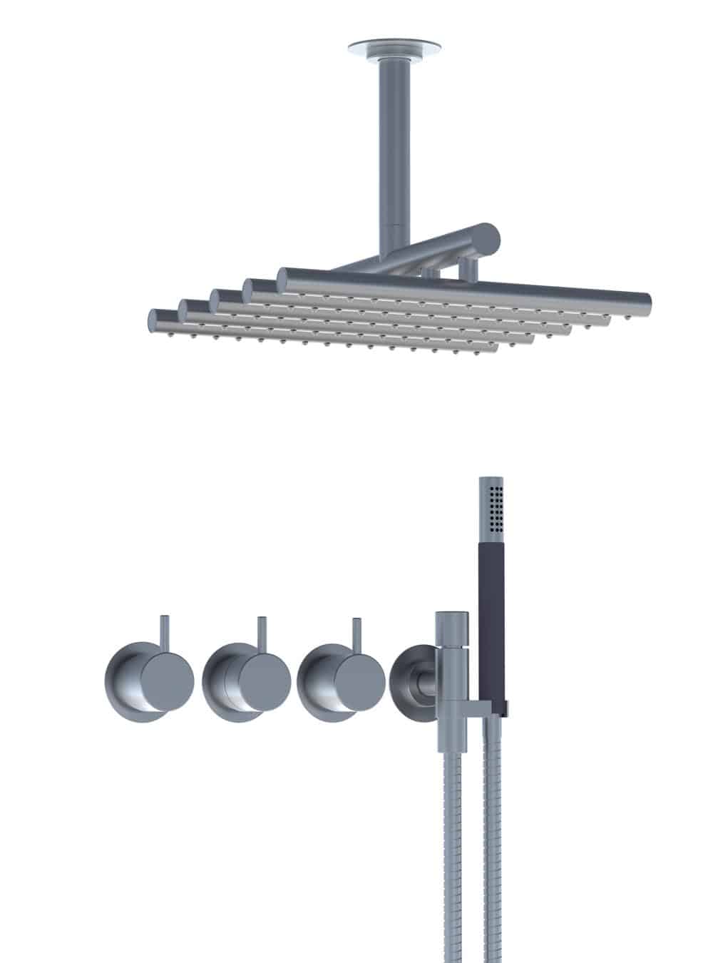 Vola 5471R-051A Børstet Krom - Vola - Vola 5471R-051A Børstet Krom