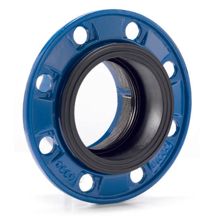 Avk combi-flange til pe- og pvc rør pn10/16 dn80 mm ø90 mm
