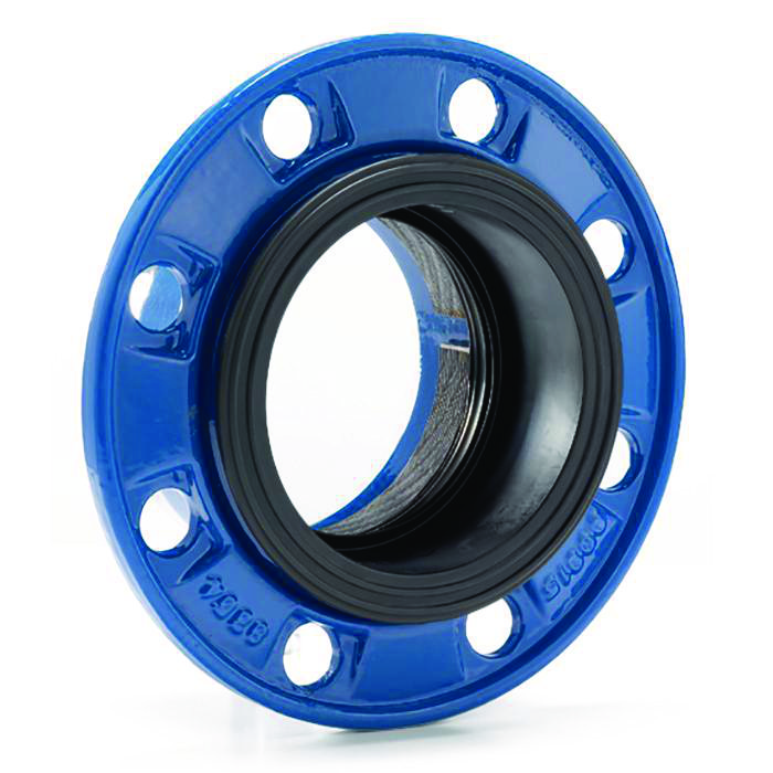 Avk combi-flange til pe- og pvc-rør pn16 dn200 mm ø200 mm