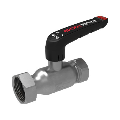 BROEN Ballofix® Full Flow kugleventil forzinket muffe/omløber 3/4" x 1" lav - Broen - BROEN Ballofix® Full Flow kugleventil forzinket muffe/omløber 3/4" x 1" lav