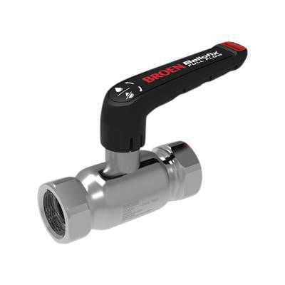 BROEN Ballofix® Full Flow kugleventil rustfri muffe/muffe 1 1/4" x 1 1/4" lav - Broen - BROEN Ballofix® Full Flow kugleventil rustfri muffe/muffe 1 1/4" x 1 1/4" lav