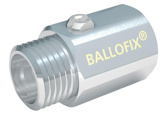 Ballofix uden håndtag muffe/nippel 3/8 - Broen - Ballofix uden håndtag muffe/nippel 3/8