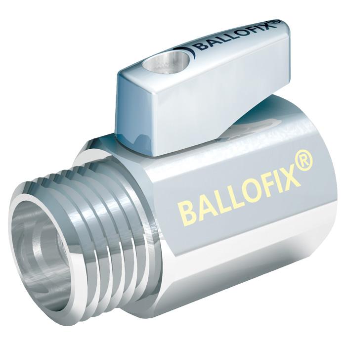 Ballofix muffe/nippel 1/2" krom greb - Broen - Ballofix muffe/nippel 1/2" krom greb