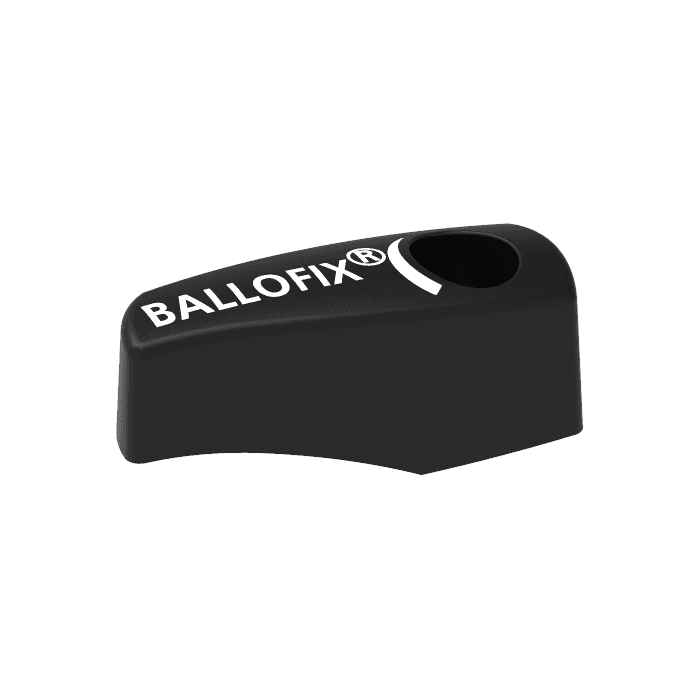 Ballofix løse håndtag sort med skrue