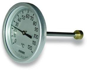 Termometer rueger tch ø100 x 200 mm