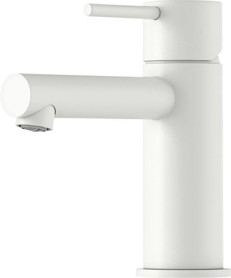 Mora Inxx II Sharp Small håndvaskarmatur, mat-hvid.
