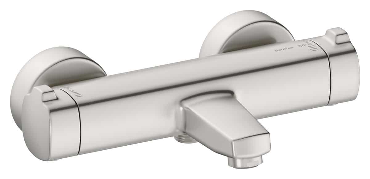 Damixa Thermixa 700 kar/brusetermostat stål - Damixa - Damixa Thermixa 700 kar/brusetermostat stål