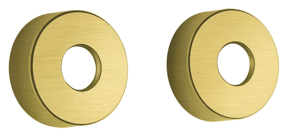 Damixa rosetter 3/4" ø75 mm børstet messing