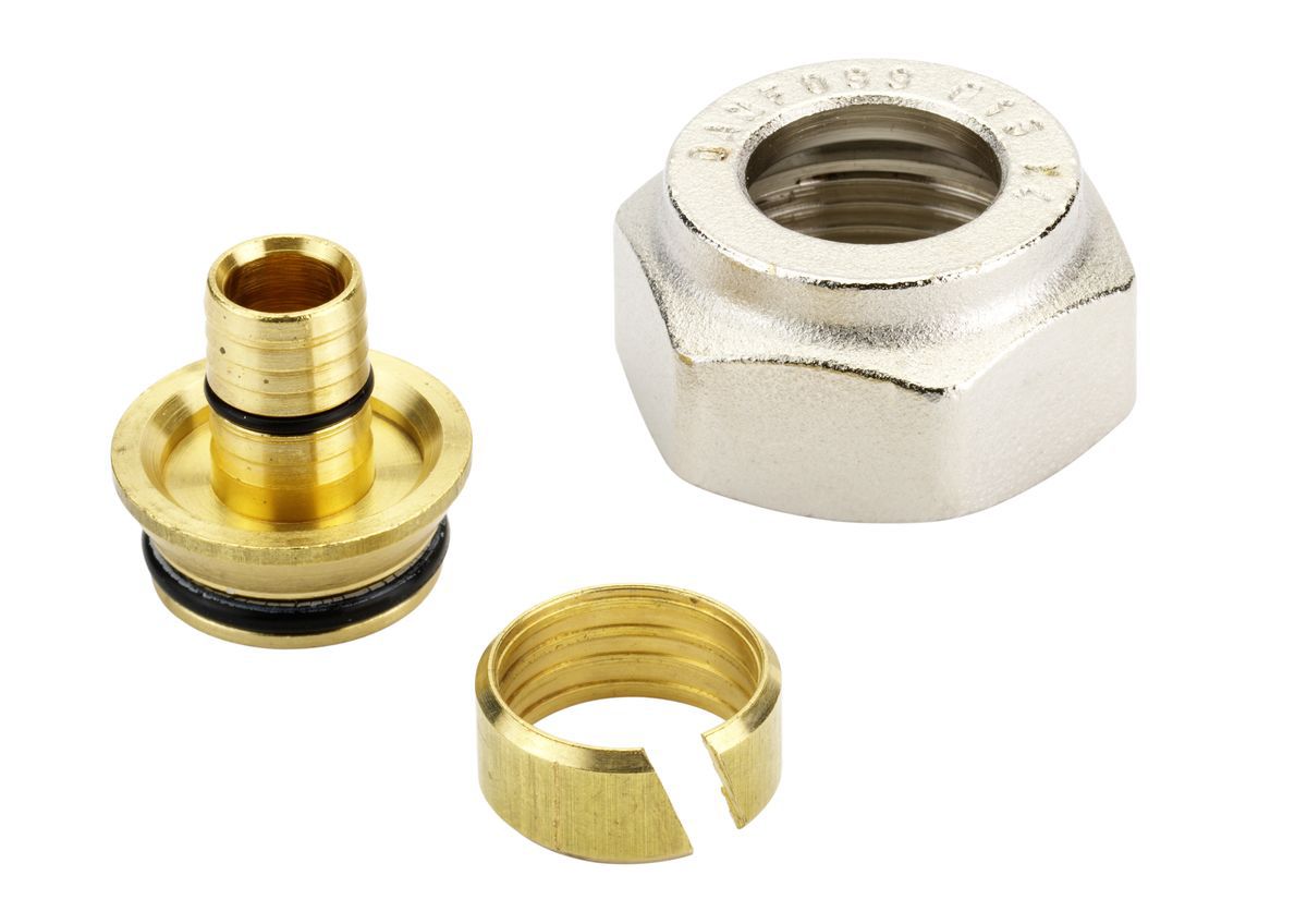 Danfoss klemringsfitting 3/4X15 pex