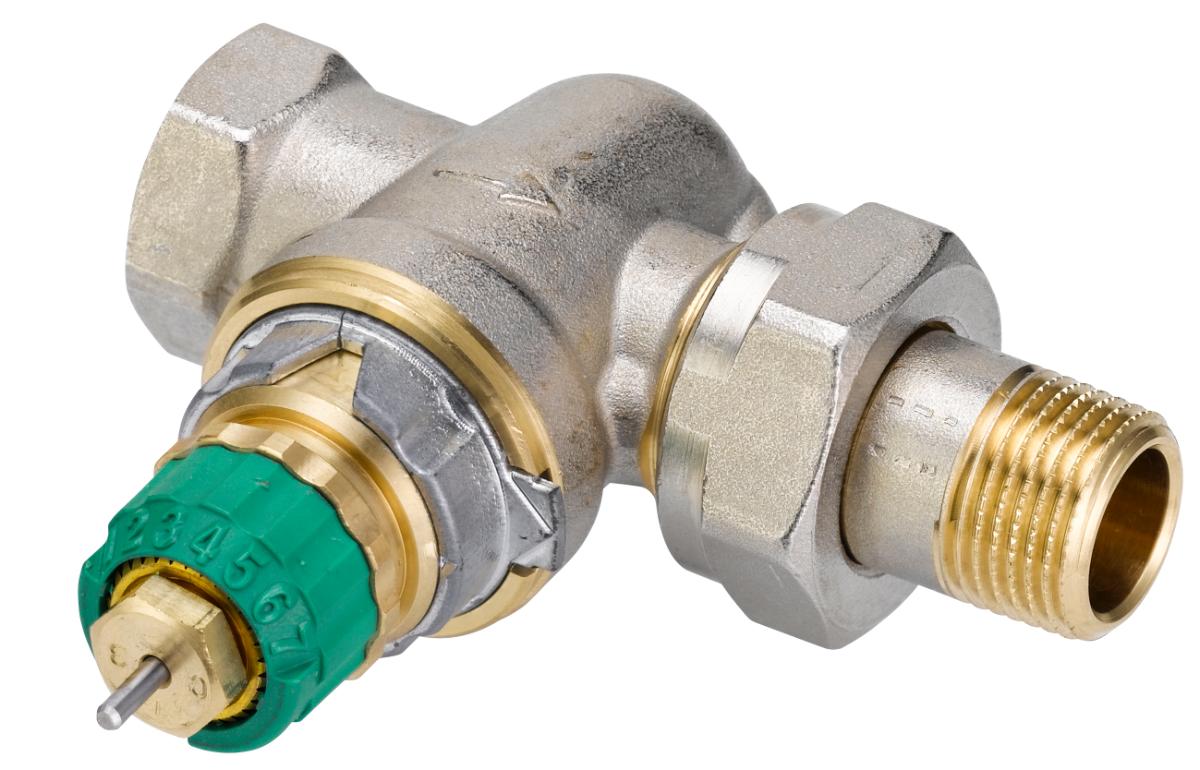 Danfoss RA-DV 10 dynamisk radiatorventil ligeløb 3/8