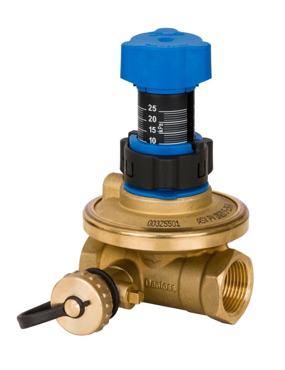 Danfoss ASV-PV-4G DN20 differenstrykregulator 3/4" - Danfoss - Danfoss ASV-PV-4G DN20 differenstrykregulator 3/4"