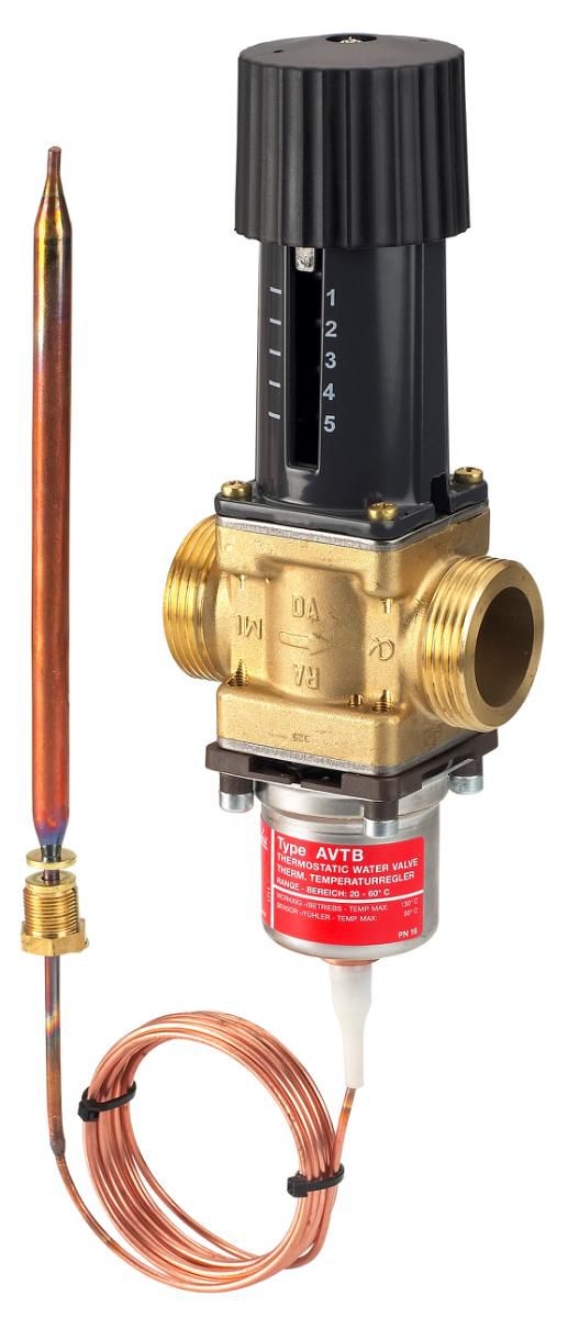 Danfoss AVTB 15 termostatisk ventil 3/4" 30-100 - Danfoss - Danfoss AVTB 15 termostatisk ventil 3/4" 30-100