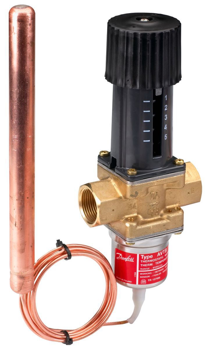 Danfoss AVTB 25 termostatisk ventil 1" 0-30 - Danfoss - Danfoss AVTB 25 termostatisk ventil 1" 0-30