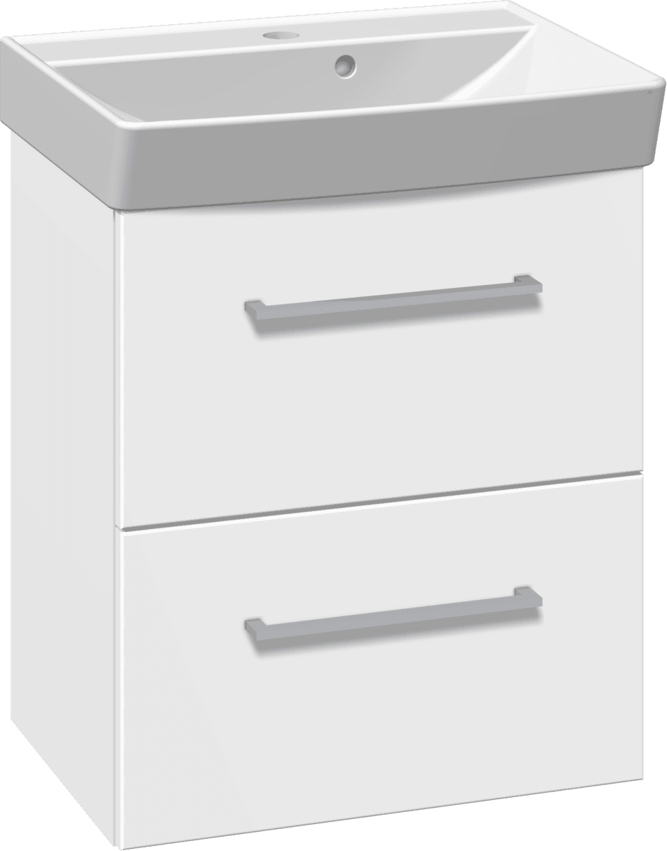 Dansani Mido møbelpakke 52 cm 2 sk, mat hvid