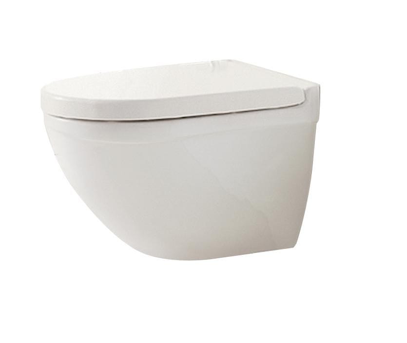 Duravit Starck 3 Compact vægskål skjult med WonderGliss
