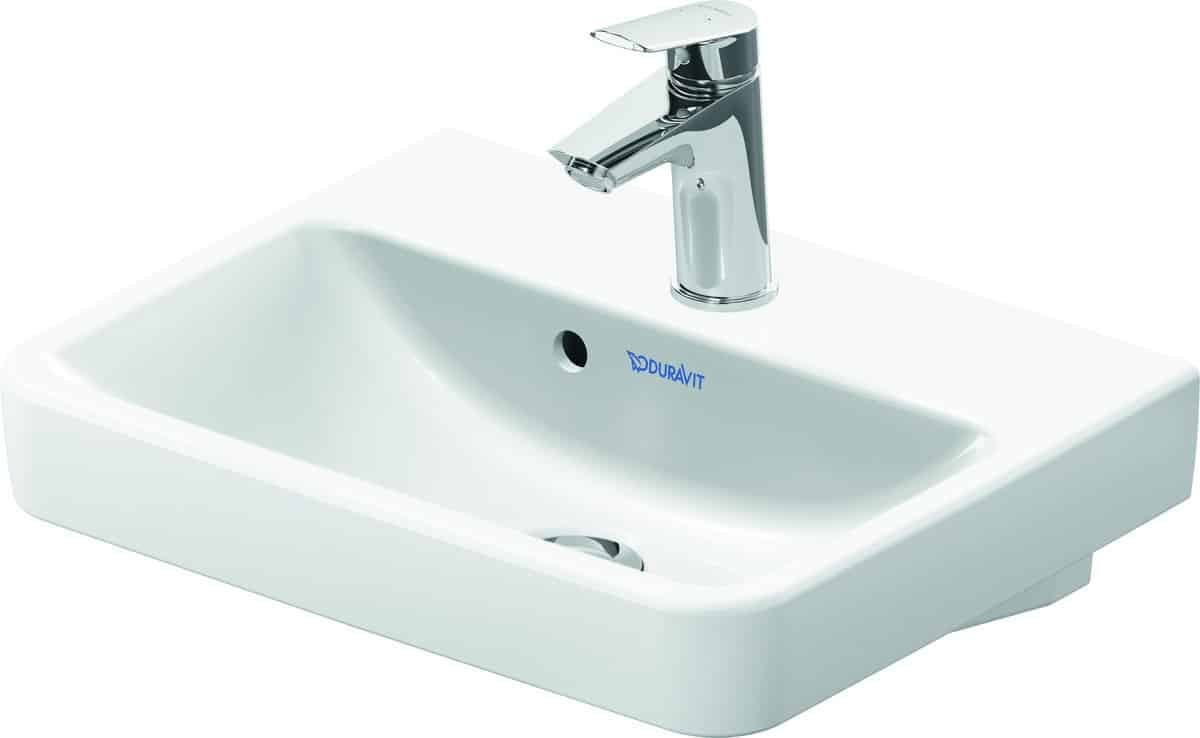 Duravit No.1 håndvask med 1 hanehul 450 x 350 mm - Duravit - Duravit No.1 håndvask med 1 hanehul 450 x 350 mm