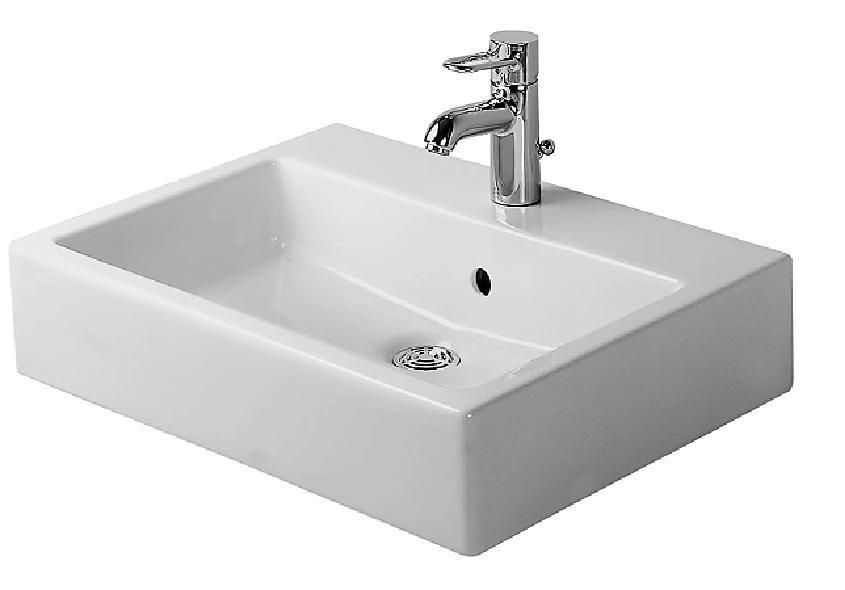 Duravit Vero håndvask 60 x 47 cm med WonderGliss - Duravit - Duravit Vero håndvask 60 x 47 cm med WonderGliss