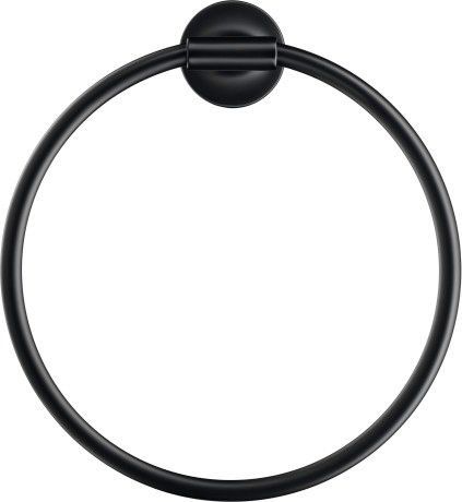 Duravit Starck T håndklædering 210 mm, sort mat