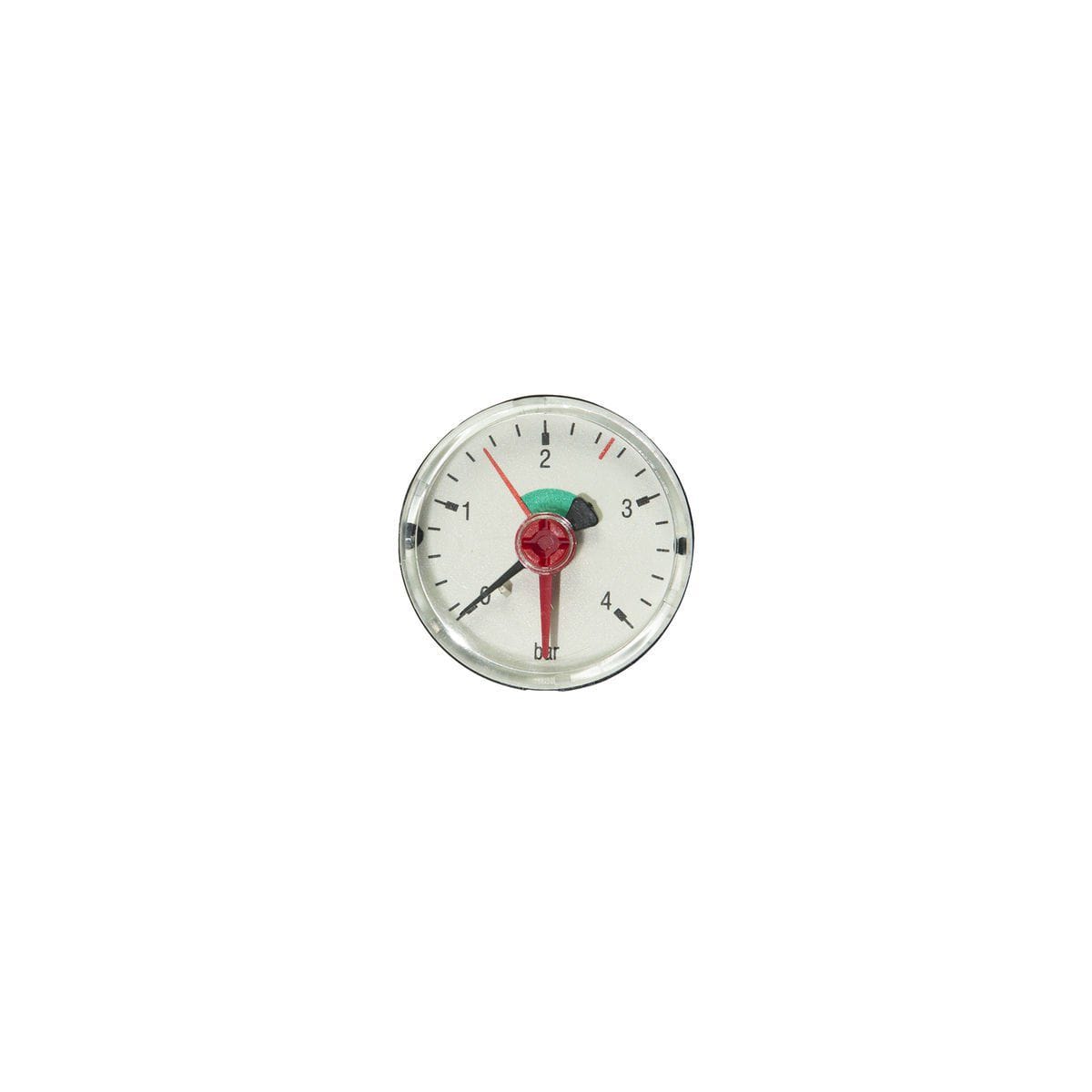 Manometer 0-4bar 1/4 Bagudrettet Studs