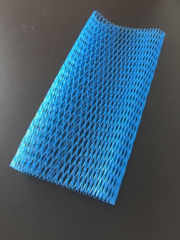 Beskyttelsesnet 2c blå ø70-130 mm 80 gr 25 m