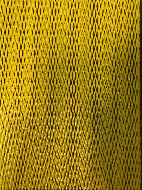 Beskyttelsesnet 3d gul ø95-160 mm 50m