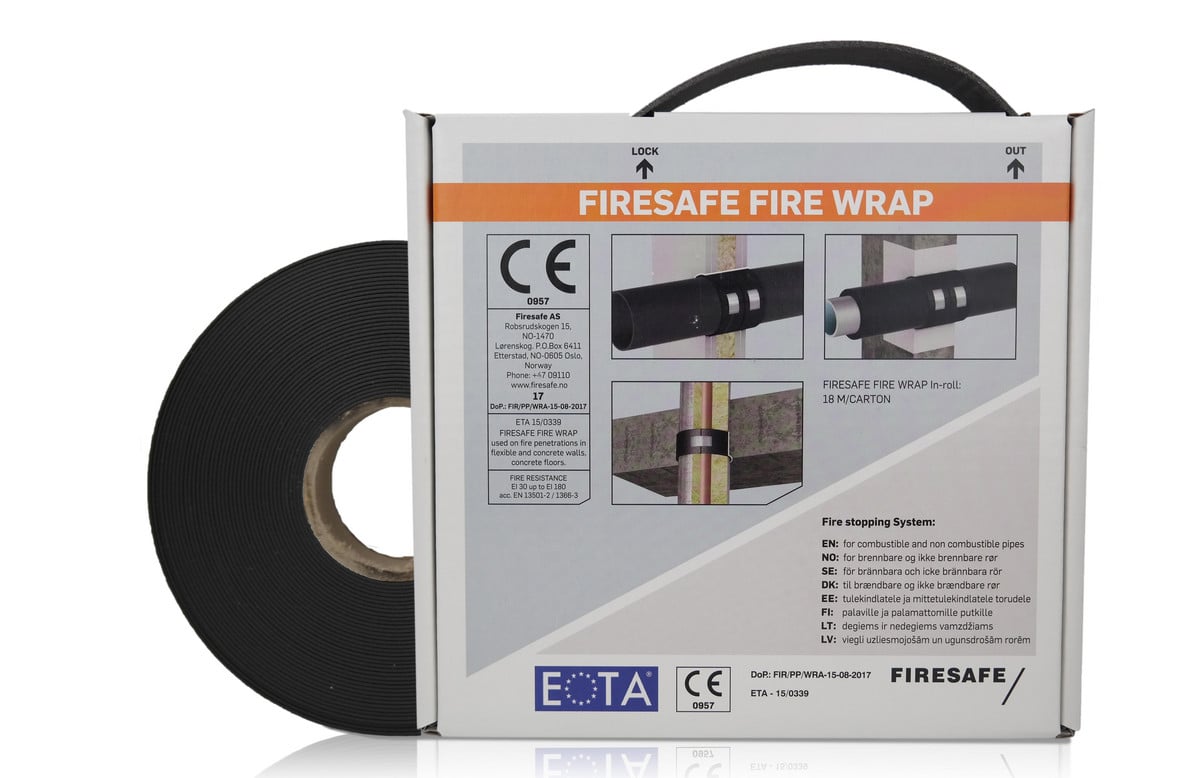 Firesafe brandpakning 50 mm x 18 m