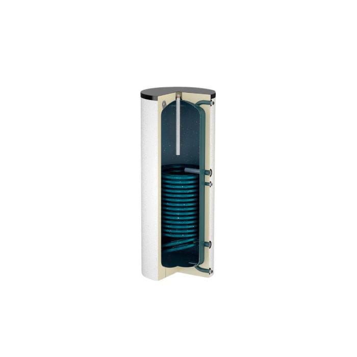 Flamco DUO HLS 500L varmtvandsbeholder med isolering hvid - Flamco Flexcon - Flamco DUO HLS 500L varmtvandsbeholder med isolering hvid - Billede 2
