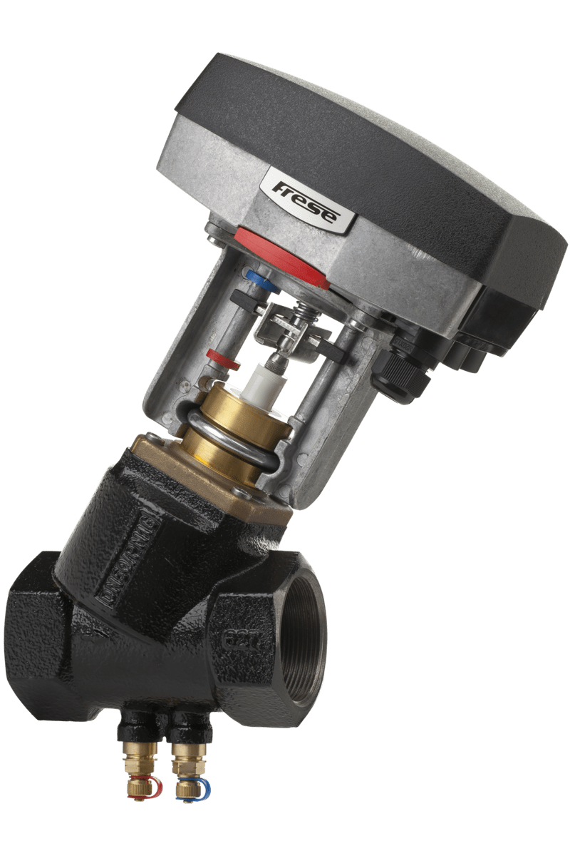 Frese Optima Compact dn50 muffe/muffe p/t med actuator