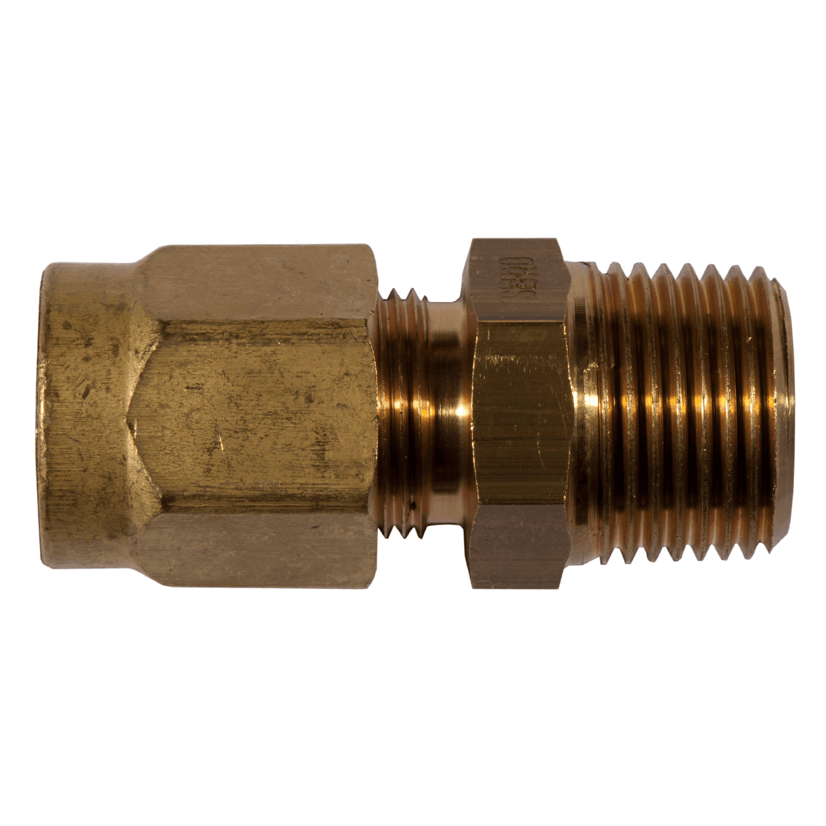 SO41121 messing union 8 mm x 14'' udvendig gevind