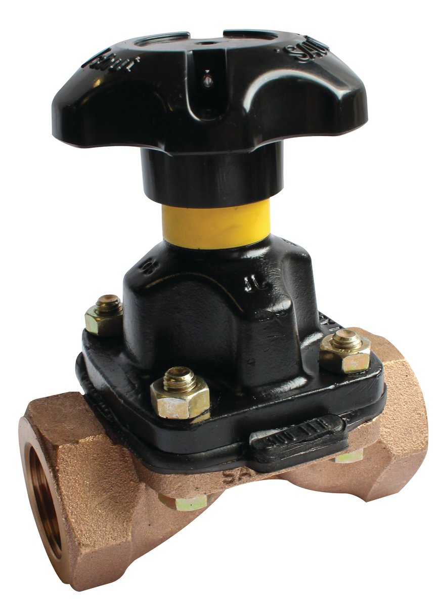 Saunders membranventil type XB rødgods DN40 1 1/2" - Lemvigh-Muller ( GPA FLOWSYSTEM A/S ) - Saunders membranventil type XB rødgods DN40 1 1/2" - Billede 2